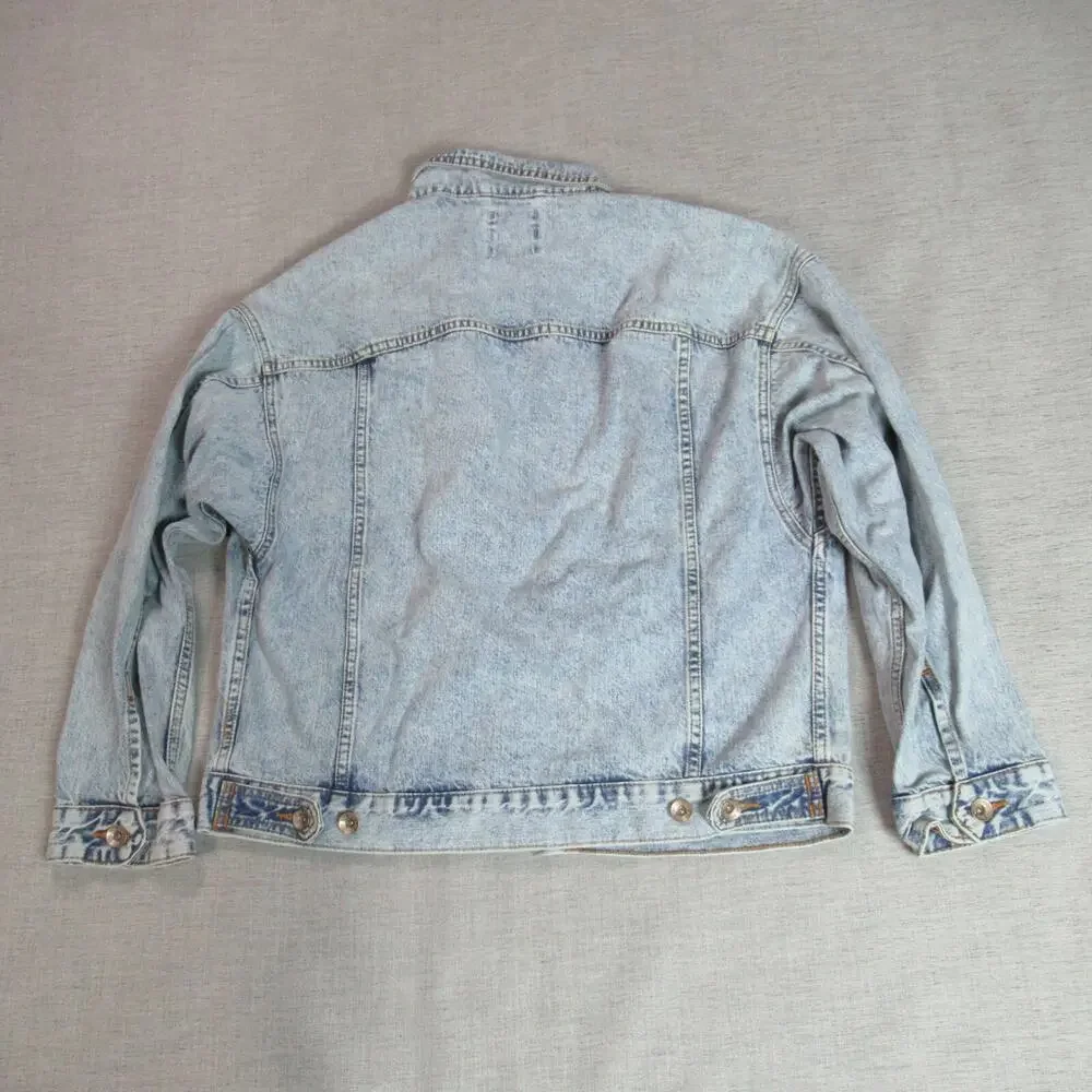 BDG Urban Outfitters Jean Jacket Men Size Small Blue Denim Trucker Biker Hip Hop